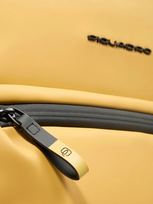 CORNER SPECIALE GOMMATO 15,6-Zoll-Laptop-Rucksack Gelb - PC-Rucksäcke