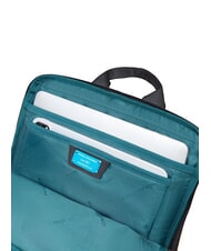 PIQUADRO CORNER SPECIALE GOMMATO  14" PC-Rucksack blaugrün - PC-Rucksäcke - 4