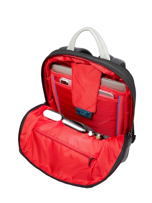 URBAN 15,6" Laptop-Rucksack aus Leder Grau - PC-Rucksäcke