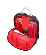 PIQUADRO URBAN 15,6" Laptop-Rucksack aus Leder Grau - PC-Rucksäcke - 7