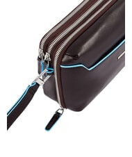 PIQUADRO BLUE SQUARE Organisierte Clutch aus Leder MAHAGONI - Tablettmappe &amp; Organizer - 4