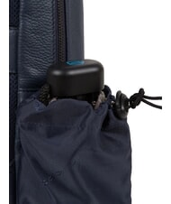 PIQUADRO MODUS SPECIAL Lederrucksack für PC 14 " Blau - PC-Rucksäcke - 4