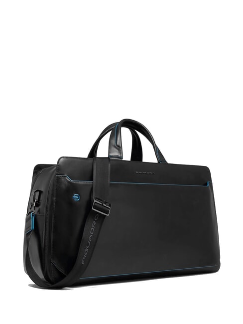 BLUE SQUARE Reisetasche aus Leder Schwarz - Reisetaschen