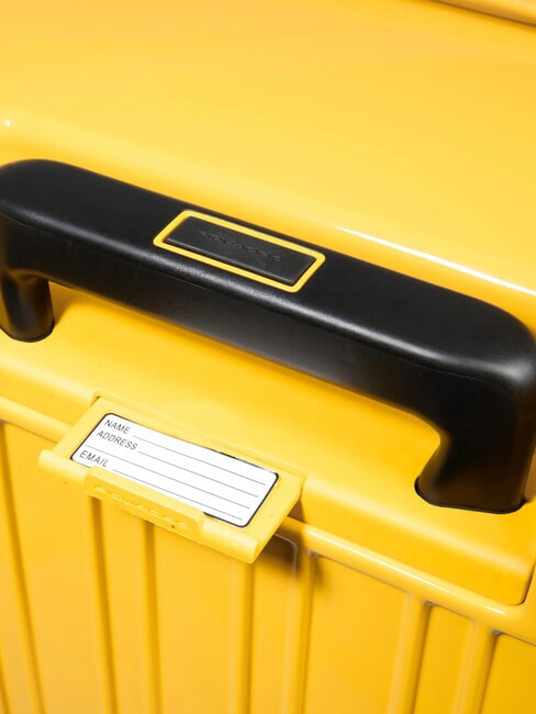 POP Großer Einkaufswagen Gelb - Harte Trolleys