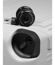 PIQUADRO POP Großer Einkaufswagen Weiß - Harte Trolleys - 6