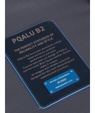 PIQUADRO ALU BLUE SQUARE Mittlerer Trolley Blau - Harte Trolleys - 7