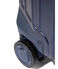 PIQUADRO ALU BLUE SQUARE Mittlerer Trolley Blau - Harte Trolleys - 8