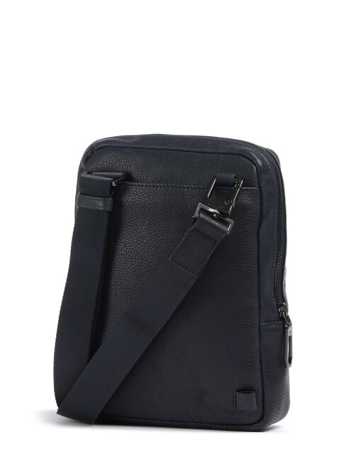 CRONUS Ledertasche, Tablethalter Blau - Umhängetaschen Herren