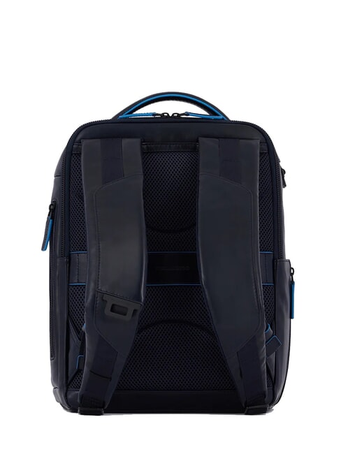 B2 REVAMP 14-Zoll-Laptop-Rucksack aus Leder Blau - PC-Rucksäcke