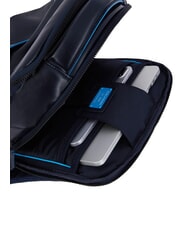 PIQUADRO B2 REVAMP 14-Zoll-Laptop-Rucksack aus Leder Blau - PC-Rucksäcke - 6