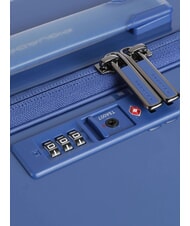 PIQUADRO POP Mittlerer Trolley Blau - Harte Trolleys - 4