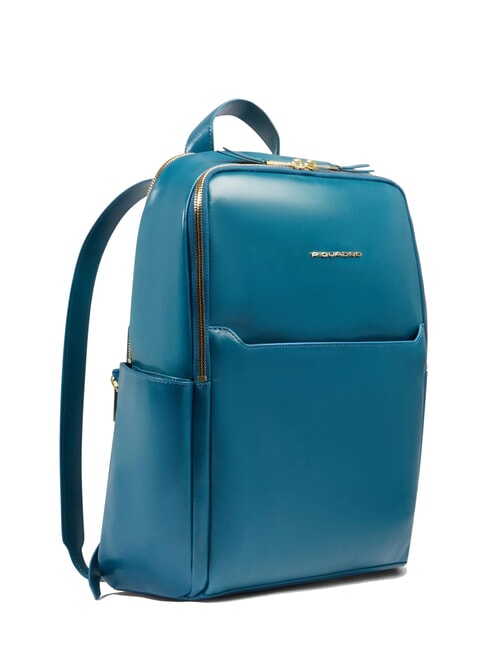 BLUE SQUARE  14-Zoll-Laptop-Rucksack aus Leder Oktan 3 - PC-Rucksäcke