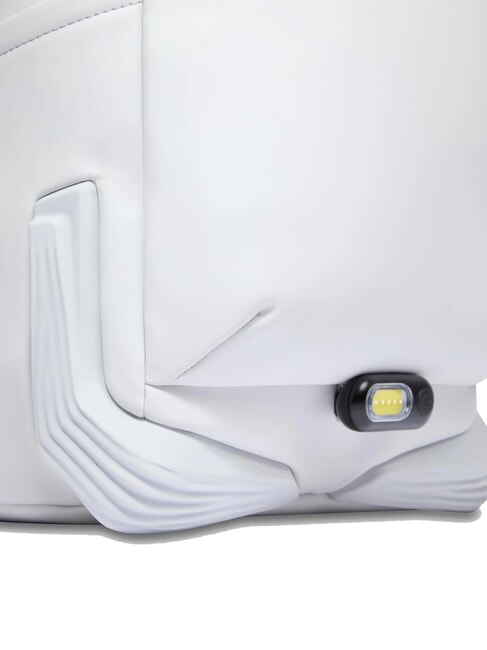 CORNER SPECIALE GOMMATO Rolltop-Laptop-Rucksack Weiß - PC-Rucksäcke