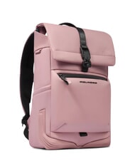 PIQUADRO CORNER SPECIALE GOMMATO Rolltop-Laptop-Rucksack ROSA - PC-Rucksäcke - 2