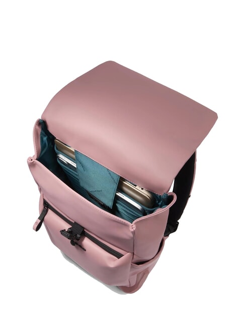 CORNER SPECIALE GOMMATO Rolltop-Laptop-Rucksack ROSA - PC-Rucksäcke