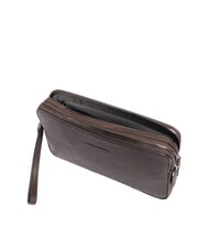 PIQUADRO BLACK SQUARE Herren-Clutch aus Leder mit Handgelenkschlaufe MORO - Tablettmappe &amp; Organizer - 5