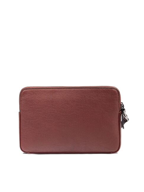 BLACK SQUARE Herren-Clutch aus Leder mit Handgelenkschlaufe LEDER - Tablettmappe &amp; Organizer