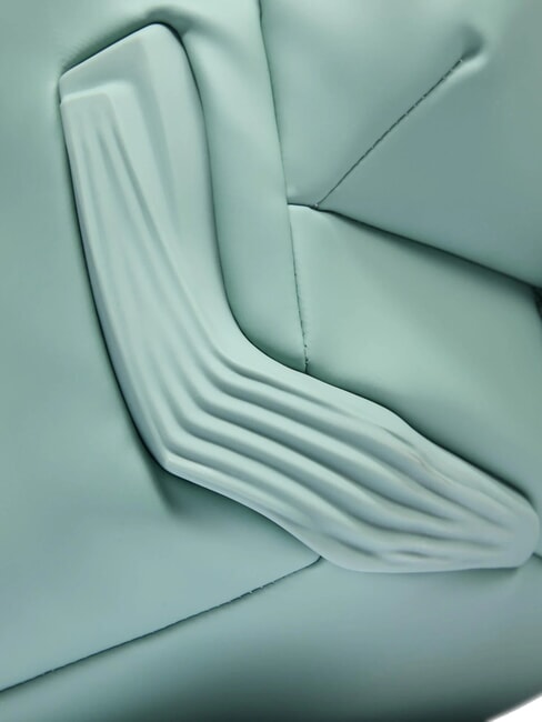 CORNER SPECIALE GOMMATO Rolltop-Rucksack für 15,6-Zoll-Laptop GRÜN - PC-Rucksäcke