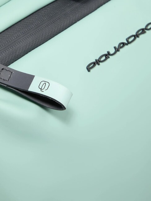 CORNER SPECIALE GOMMATO Rolltop-Rucksack für 15,6-Zoll-Laptop GRÜN - PC-Rucksäcke