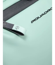 PIQUADRO CORNER SPECIALE GOMMATO Rolltop-Rucksack für 15,6-Zoll-Laptop GRÜN - PC-Rucksäcke - 5