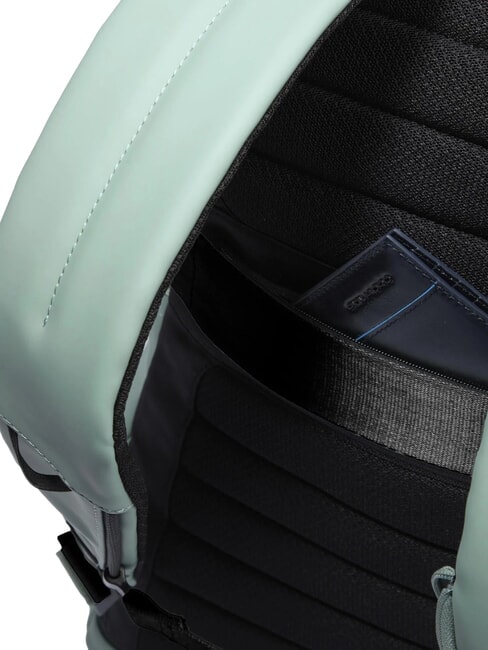 CORNER SPECIALE GOMMATO Rolltop-Rucksack für 15,6-Zoll-Laptop GRÜN - PC-Rucksäcke