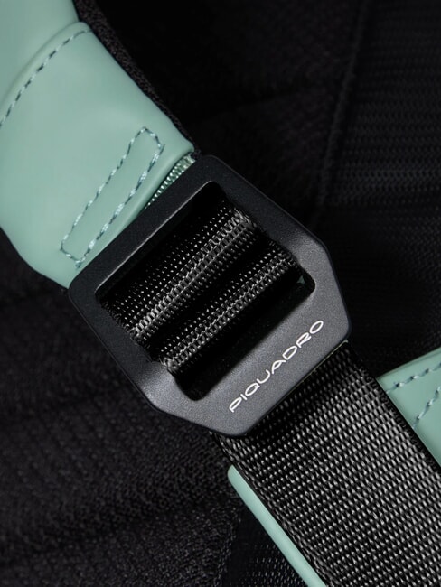 CORNER SPECIALE GOMMATO Rolltop-Rucksack für 15,6-Zoll-Laptop GRÜN - PC-Rucksäcke