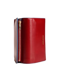PIQUADRO BLUE SQUARE Ledergeldb&ouml;rse ROT - Brieftaschen Damen - 3