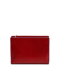 PIQUADRO BLUE SQUARE Ledergeldb&ouml;rse ROT - Brieftaschen Damen - 4