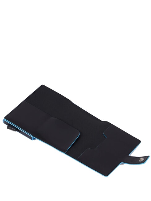 BLUE SQUARE Geldb&ouml;rse aus Leder Schwarz - Brieftaschen Herren