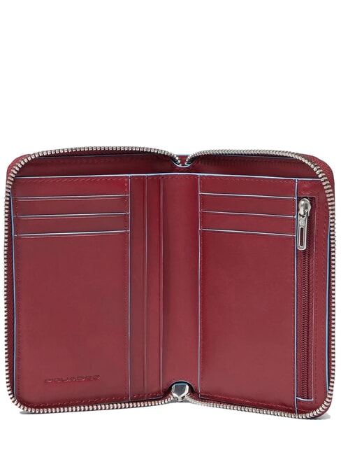 BLUE SQUARE Reißverschluss-Geldbörse ROT - Brieftaschen Damen