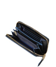 PIQUADRO BLUE SQUARE Große Geldbörse mit Reißverschluss - Brieftaschen Damen