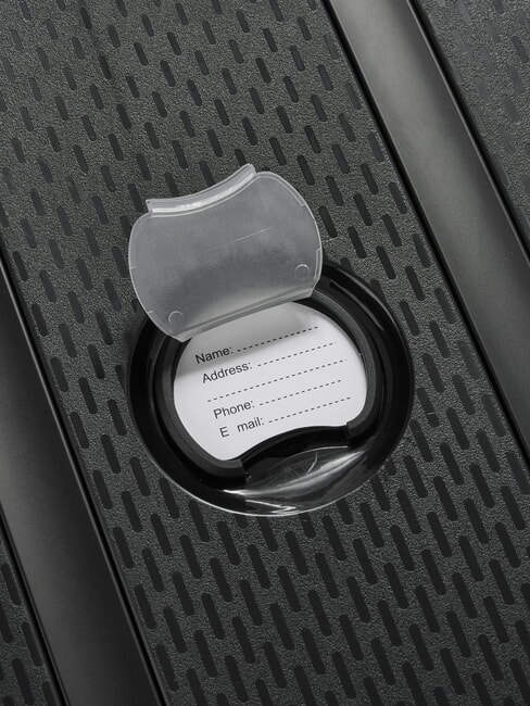 BELMONT PLUS MR Mittelgro&szlig;er, erweiterbarer Trolley Schwarz - Harte Trolleys