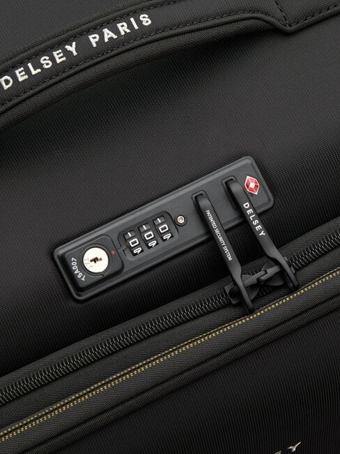 BROCHANT 3 Gro&szlig;er, erweiterbarer Trolley dunkelschwarz - Harte Trolleys