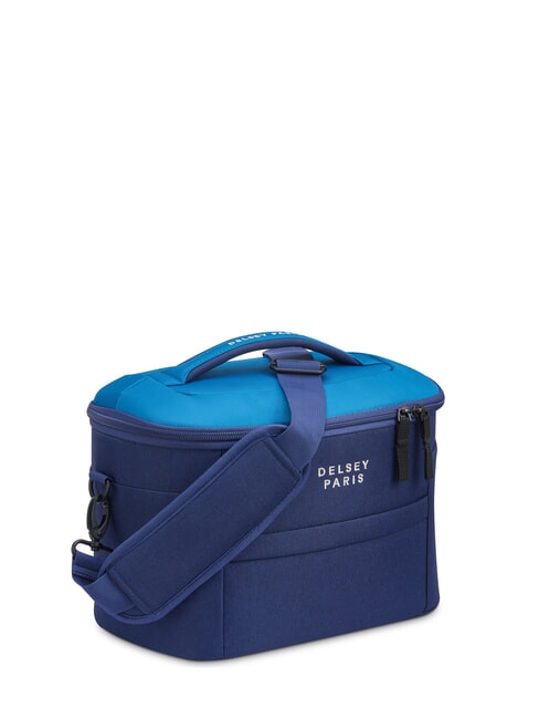 BROCHANT 3 Kosmetiktasche mit Schultergurt Meeresblau - Beauty-Case