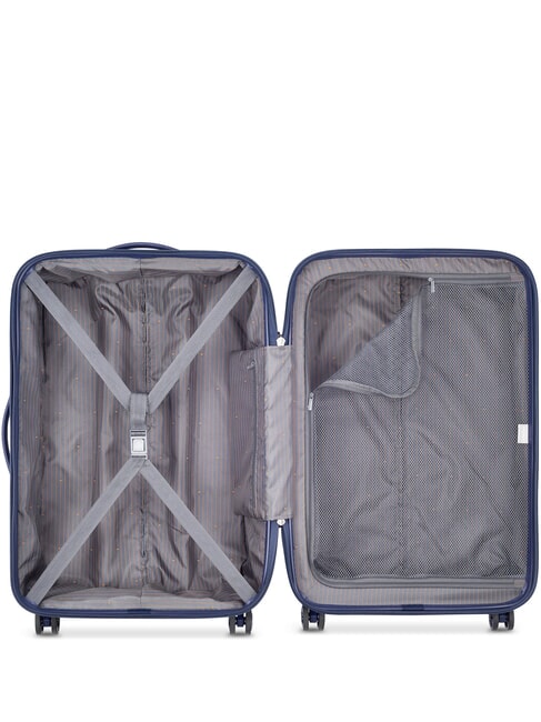 CAUMARTIN PLUS  Trolley mittlerer Gr&ouml;&szlig;e mit 4 Doppelr&auml;dern hellblau - Harte Trolleys