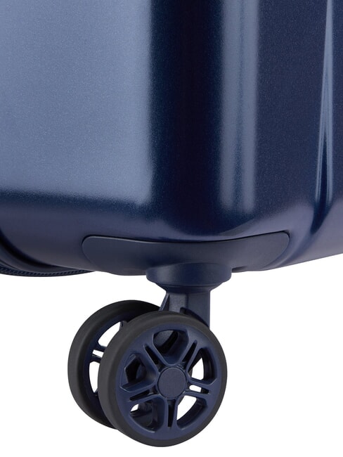 CAUMARTIN PLUS  Trolley mittlerer Gr&ouml;&szlig;e mit 4 Doppelr&auml;dern hellblau - Harte Trolleys