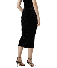 TOMMY HILFIGER TH Bleistiftrock mit Rüschen Schwarz - Damenröcke - 2