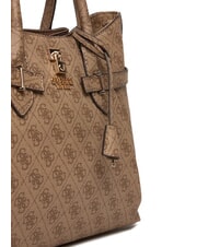 GUESS YESBA LOGO Handtasche mit Schulterriemen MILCH-LOGO - Damentaschen - 3