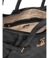 GUESS YESBA LOGO Handtasche mit Schulterriemen Kohle - Damentaschen - 5