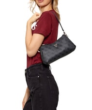 GUESS NOELLE 2 Schultertasche, Umhängetasche Kohle - Damentaschen - 6