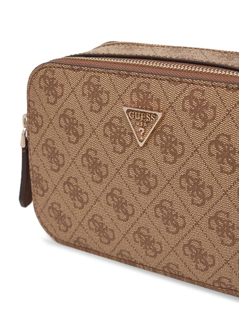 NOELLE 2 Schultertasche für Kamera Latte-Logo / braun - Damentaschen