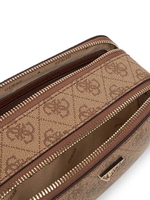 NOELLE 2 Schultertasche für Kamera Latte-Logo / braun - Damentaschen