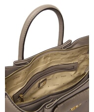 GUESS YESBA Handtasche mit Schulterriemen dunkles Taupe - Damentaschen - 6