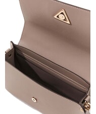 GUESS MERIDIAN 2  Umhängetasche dunkles Taupe - Damentaschen - 3