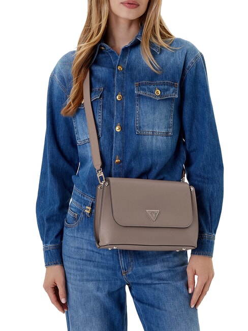 MERIDIAN 2  Umhängetasche dunkles Taupe - Damentaschen