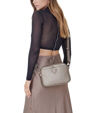 GUESS MERIDIAN 2  Umhängetasche dunkles Taupe - Damentaschen - 4