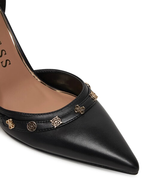 NANAE Pumps mit hohem Absatz, Riemen und Nieten SCHWARZ - Damenschuhe