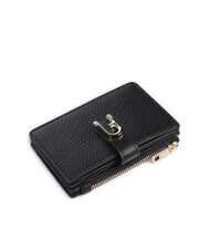 FURLA IDEA Lederkartenetui mit Münzfach Schwarz - Brieftaschen Damen - 3