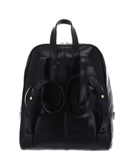 THE BRIDGE FLORA Lederrucksack mit Vordertaschen Schwarzes Gold - Damentaschen - 3
