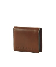 THE BRIDGE GIACOMO Ledergeldb&ouml;rse mit M&uuml;nzfach Braun / Ruthenium - Brieftaschen Herren - 4